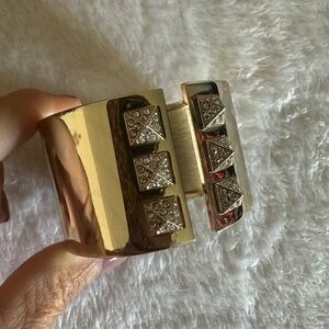 Victorias Secret Gold Cuff Bracelet